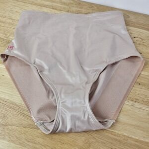 Ruby Ribbon Beige Shapewear Shaping Brief Panties #4064 Size Large NWOT Orig $39